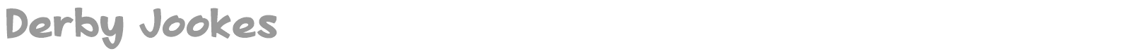 Derby Jookes font preview